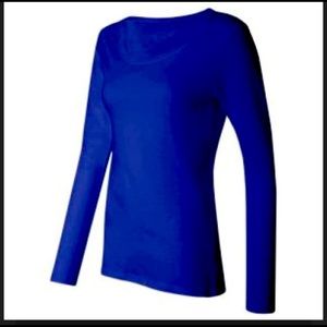 2 long sleeve under scrub tees